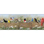 Chesapeake Flock - Multicolor Wallpaper | Buy Online Chesapeake Flock wallpaper, color Multicolor, SKU 3123-44671