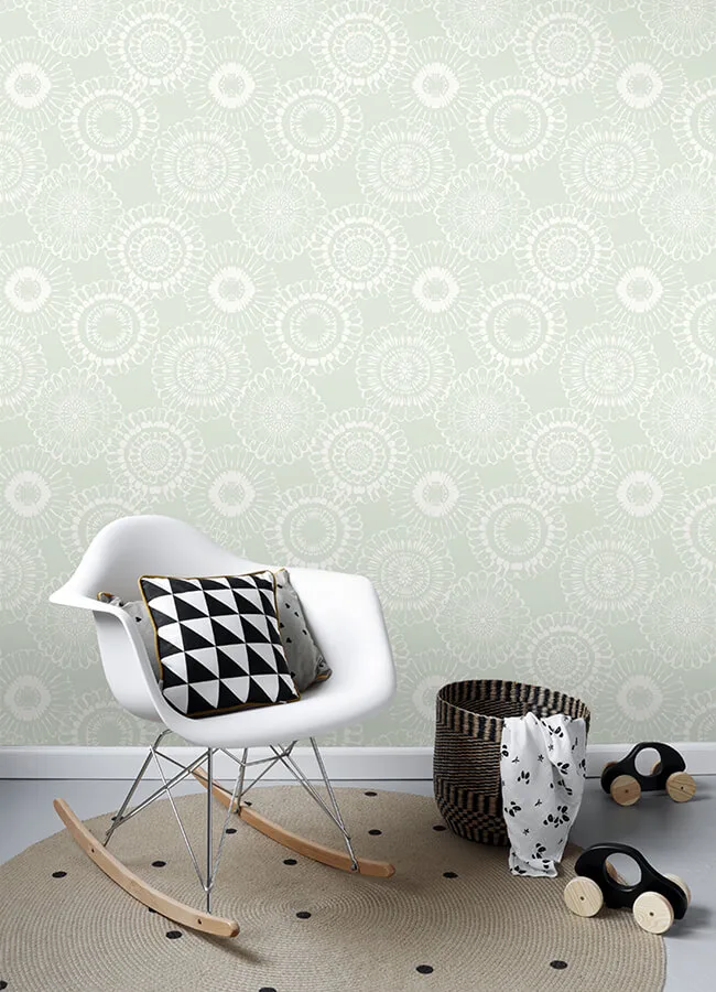 Chesapeake Sonnet - Sage Wallpaper | Buy Online Chesapeake Sonnet wallpaper, color Sage, SKU 4060-128861