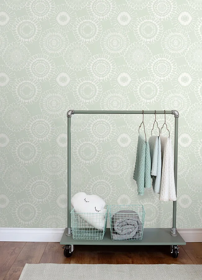 Chesapeake Sonnet - Sage Wallpaper | Buy Online Chesapeake Sonnet wallpaper, color Sage, SKU 4060-128861