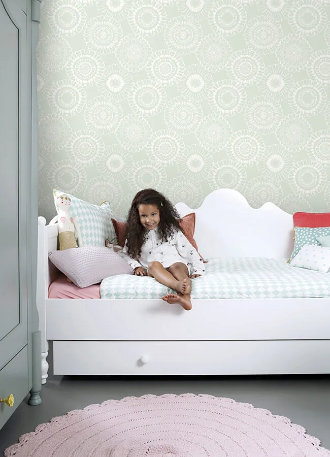 Chesapeake Sonnet - Sage Wallpaper | Buy Online Chesapeake Sonnet wallpaper, color Sage, SKU 4060-128861