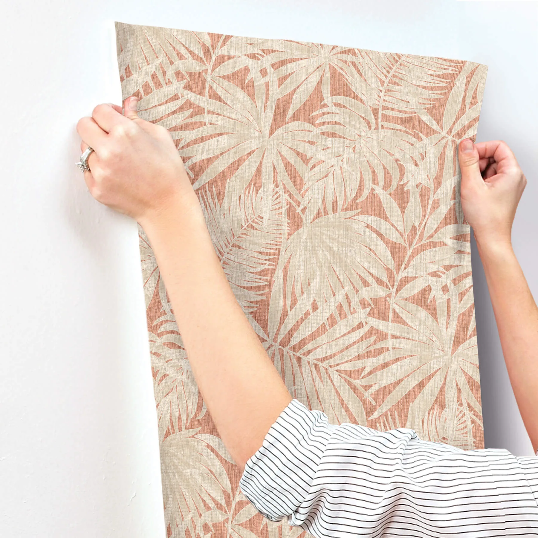 Chesapeake Sonny wallpaper, color Rust, SKU 4191-83029