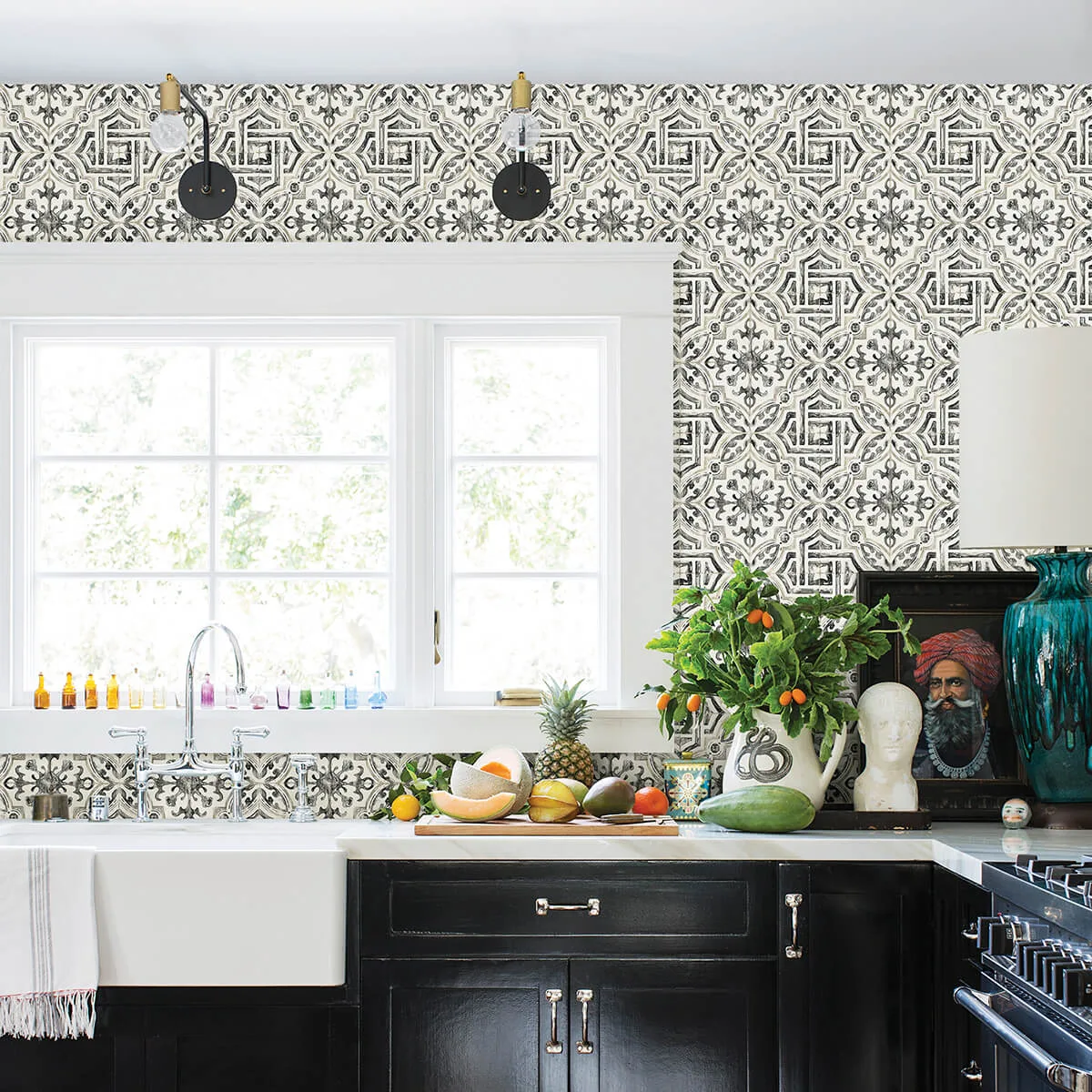 Chesapeake Sonoma wallpaper, color Black, SKU 3123-12331
