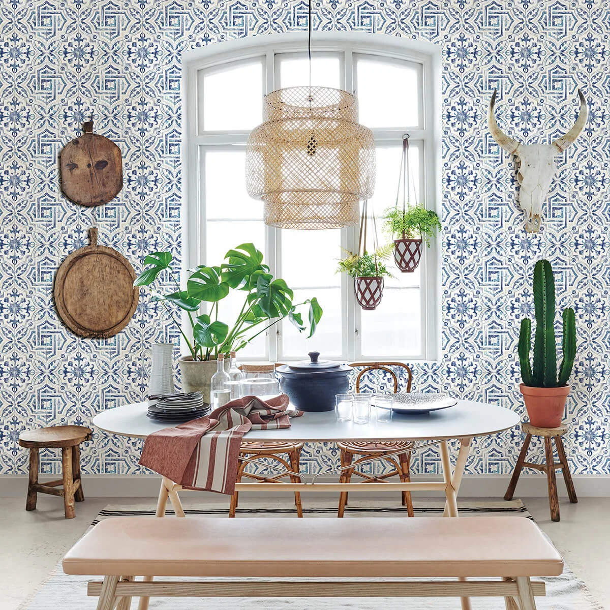 Chesapeake Sonoma wallpaper, color Blue, SKU 3123-12332