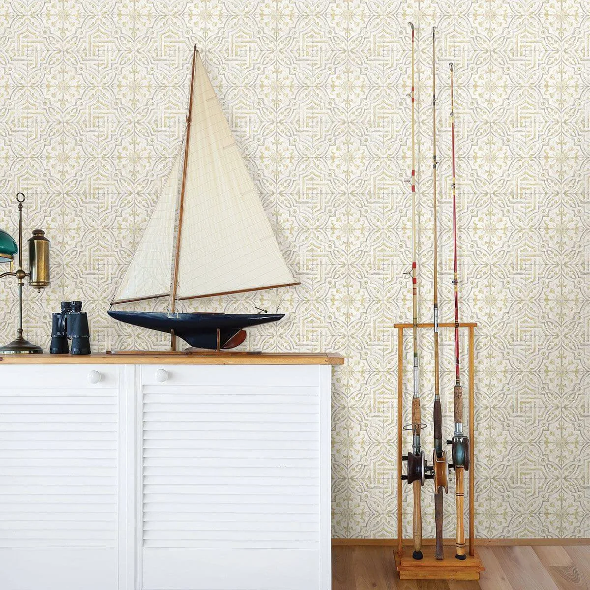 Chesapeake Sonoma wallpaper, color Yellow, SKU 3120-12337
