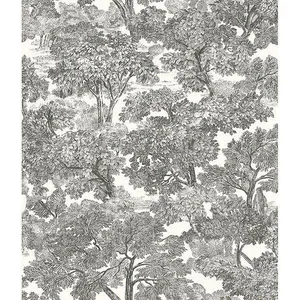 Chesapeake Spinney wallpaper, color Black, SKU 3115-12542