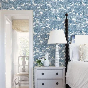 Chesapeake Spinney wallpaper, color Blue, SKU 3115-12543