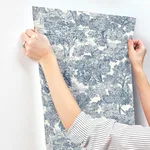 Chesapeake Spinney - Blue Wallpaper | Buy Online Chesapeake Spinney wallpaper, color Blue, SKU 4134-72559