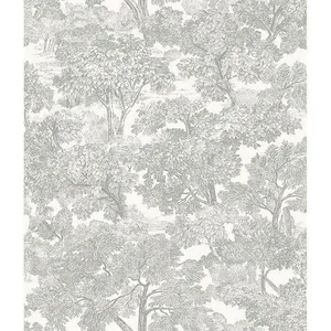 Chesapeake Spinney wallpaper, color Grey, SKU 3115-12541