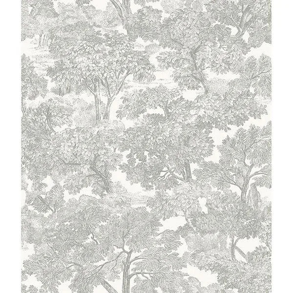 Chesapeake Spinney wallpaper, color Grey, SKU 3115-12541