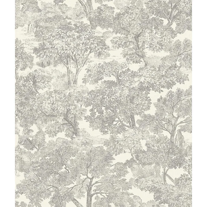 Chesapeake Spinney wallpaper, color Grey, SKU 4134-72560