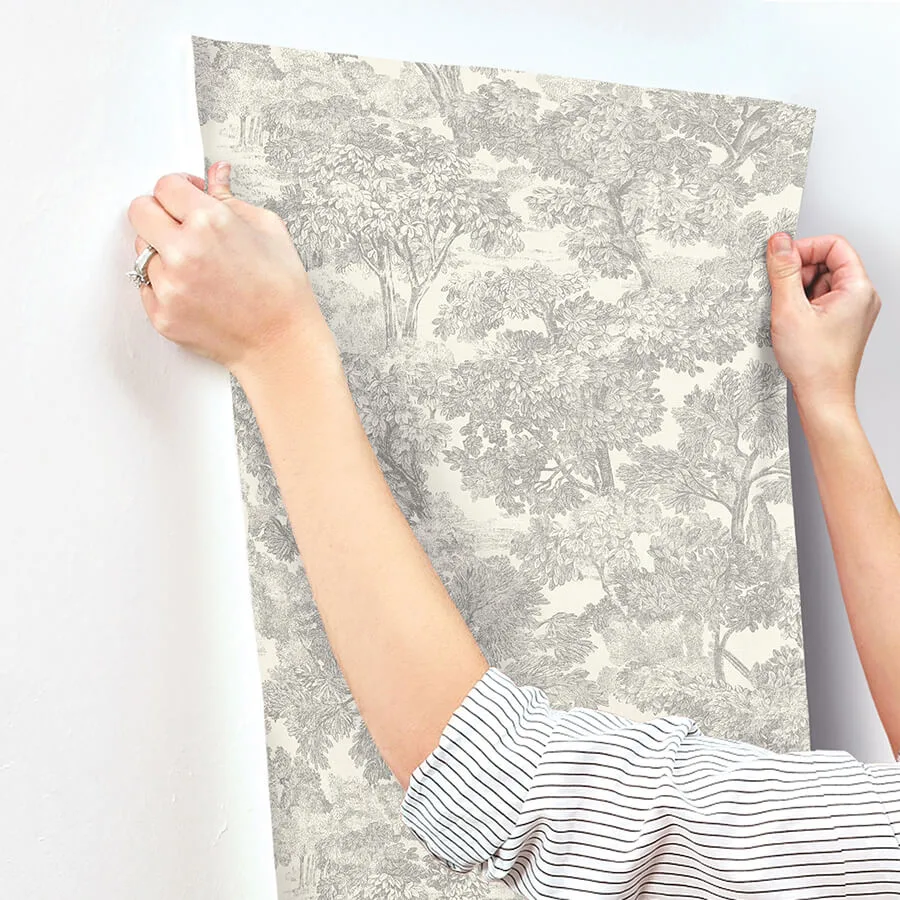 Chesapeake Spinney - Grey Wallpaper | Buy Online Chesapeake Spinney wallpaper, color Grey, SKU 4134-72560