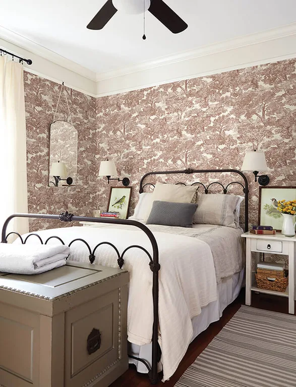 Chesapeake Spinney wallpaper, color Red, SKU 4134-72562