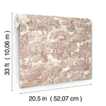 Chesapeake Spinney - Red Wallpaper | Buy Online Chesapeake Spinney wallpaper, color Red, SKU 4134-72562