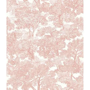 Chesapeake Spinney wallpaper, color Rose, SKU 3115-12544