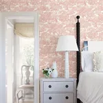 Chesapeake Spinney - Rose Wallpaper | Buy Online Chesapeake Spinney wallpaper, color Rose, SKU 3115-12544
