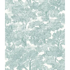 Chesapeake Spinney wallpaper, color Teal, SKU 3115-12545