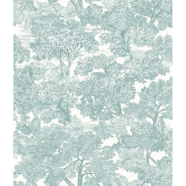 Chesapeake Spinney wallpaper, color Teal, SKU 3115-12545