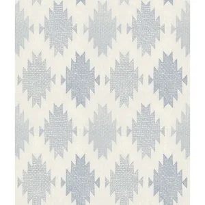 Chesapeake Stitched Heirloom wallpaper, color Indigo, SKU 4142-72663