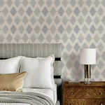 Chesapeake Stitched Heirloom - Indigo Wallpaper | Buy Online Chesapeake Stitched Heirloom wallpaper, color Indigo, SKU 4142-72663