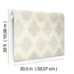 Chesapeake Stitched Heirloom wallpaper, color Moss, SKU 4142-72665