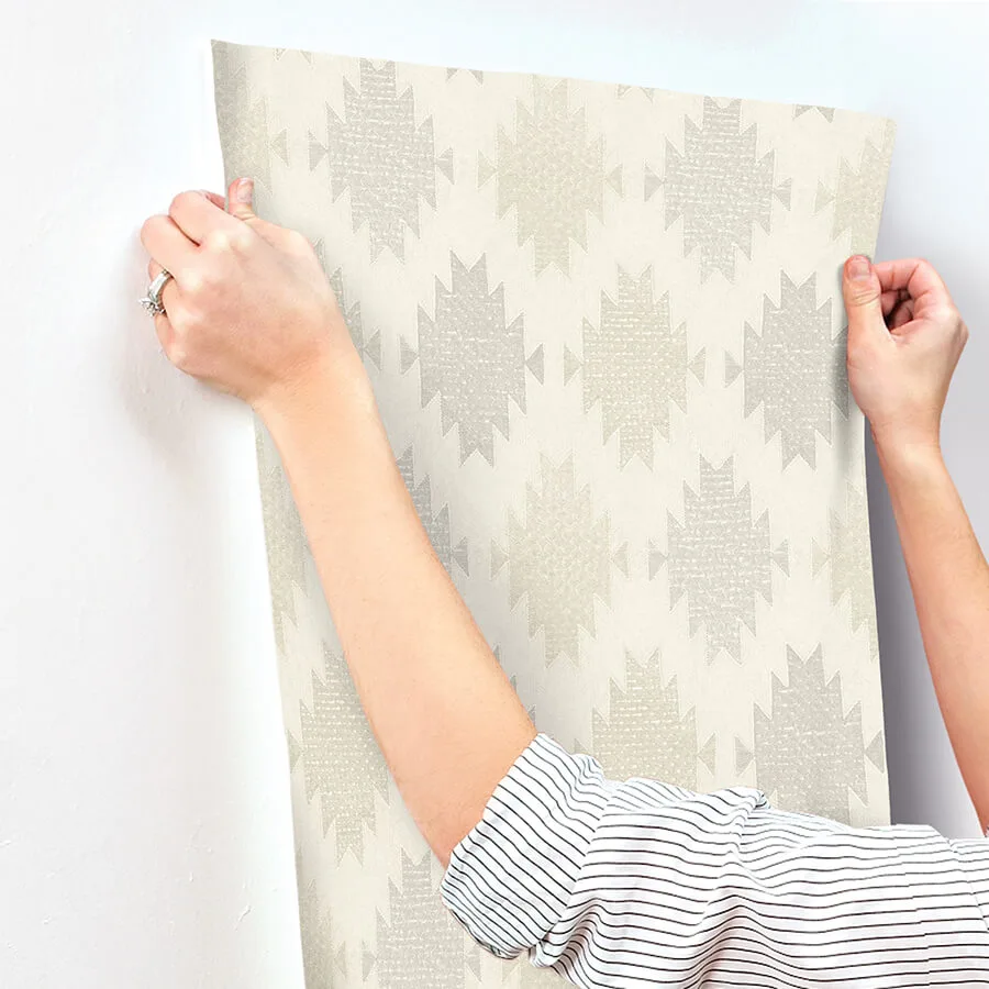 Chesapeake Stitched Heirloom wallpaper, color Moss, SKU 4142-72665