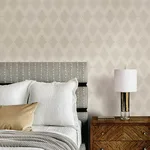 Chesapeake Stitched Heirloom - White Wallpaper | Buy Online Chesapeake Stitched Heirloom wallpaper, color White, SKU 4142-72664