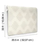 Chesapeake Stitched Heirloom - White Wallpaper | Buy Online Chesapeake Stitched Heirloom wallpaper, color White, SKU 4142-72664