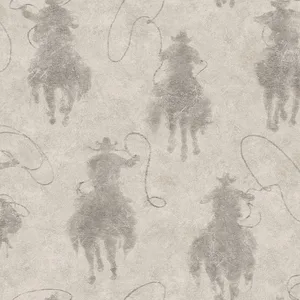 Chesapeake Stockman Silhouette wallpaper, color Grey, SKU 4142-72639