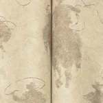 Chesapeake Stockman Silhouette wallpaper, color Khaki, SKU 4142-72640