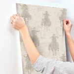 Chesapeake Stockman Silhouette - Light Grey Wallpaper | Buy Online Chesapeake Stockman Silhouette wallpaper, color Light Grey, SKU 4142-72638
