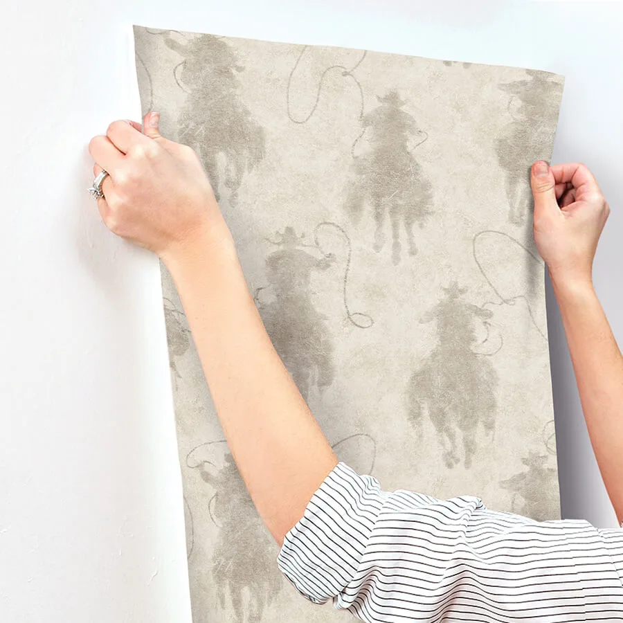 Chesapeake Stockman Silhouette - Light Grey Wallpaper | Buy Online Chesapeake Stockman Silhouette wallpaper, color Light Grey, SKU 4142-72638