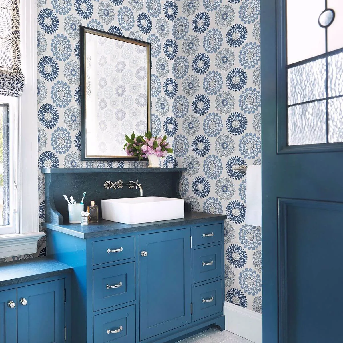 Chesapeake Sunkissed wallpaper, color Blue, SKU 3120-13705
