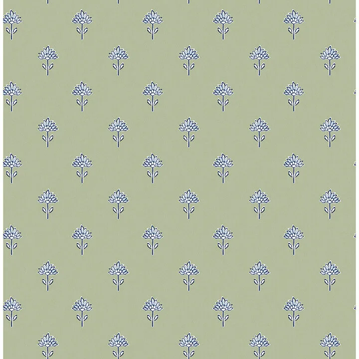 Chesapeake Surdiva wallpaper, color Green, SKU 4148-27459