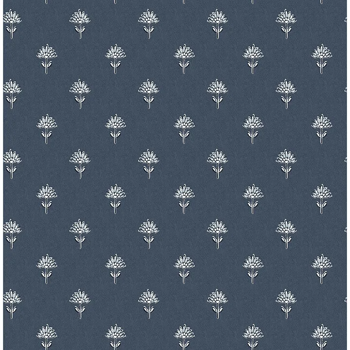 Chesapeake Surdiva wallpaper, color Indigo, SKU 4148-27461