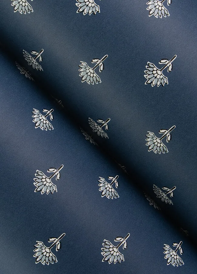 Chesapeake Surdiva wallpaper, color Indigo, SKU 4148-27461