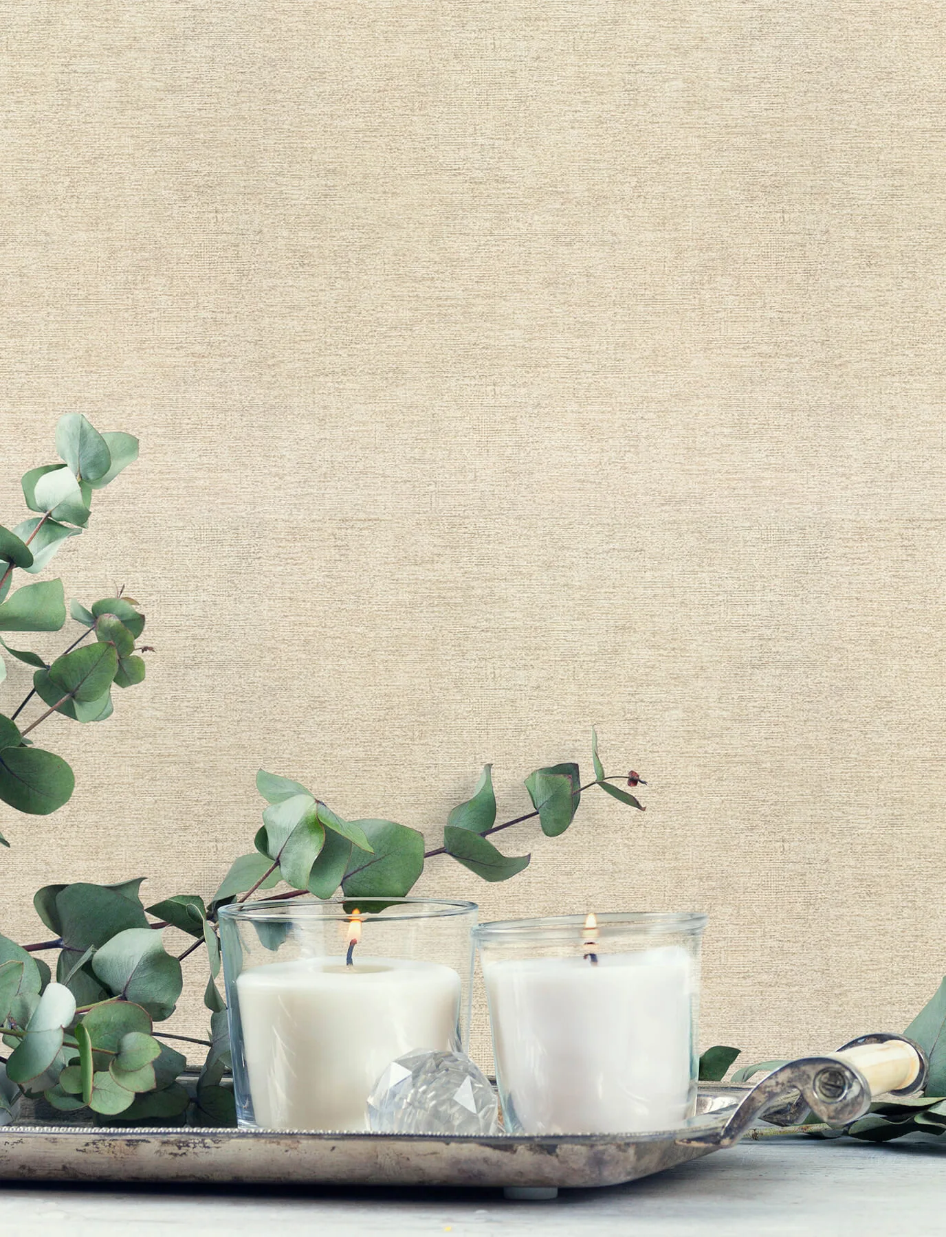 Chesapeake Tansy wallpaper, color Neutral, SKU 4191-83038