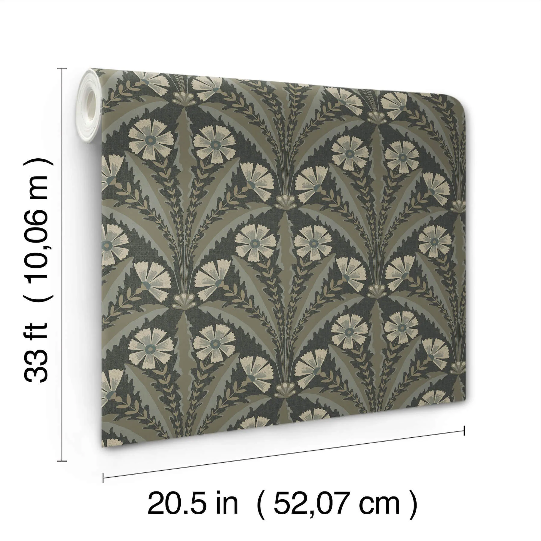 Chesapeake Tap Root - Charcoal Wallpaper | Buy Online Chesapeake Tap Root wallpaper, color Charcoal, SKU 4169-27601