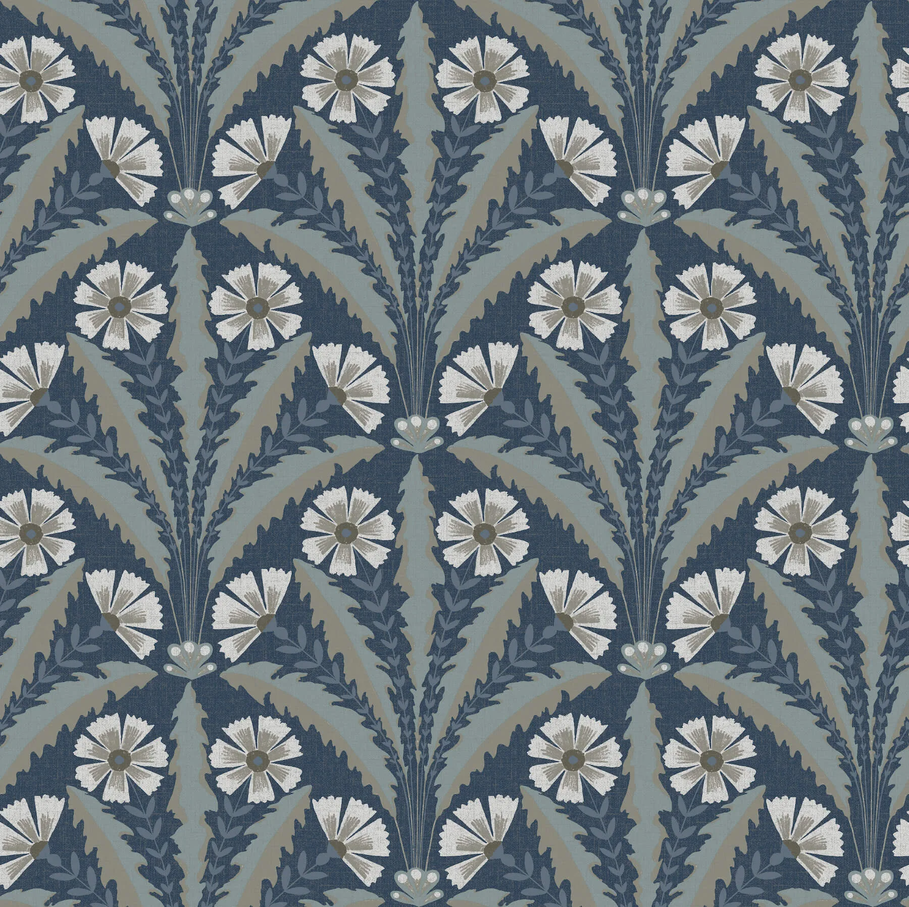 Chesapeake Tap Root wallpaper, color Dark Blue, SKU 4169-27600