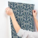 Chesapeake Tap Root wallpaper, color Dark Blue, SKU 4169-27600