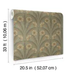 Chesapeake Tap Root - Green Wallpaper | Buy Online Chesapeake Tap Root wallpaper, color Green, SKU 4169-27604