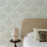 Chesapeake Tap Root wallpaper, color Light Blue, SKU 4169-27602