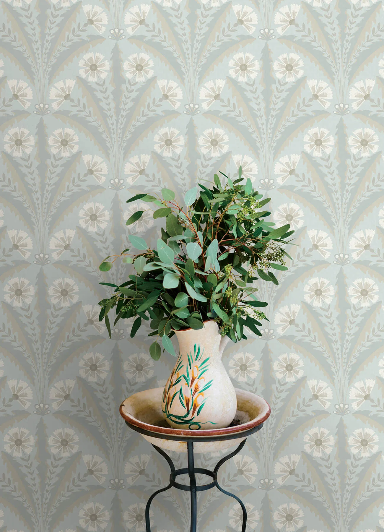 Chesapeake Tap Root wallpaper, color Light Blue, SKU 4169-27602