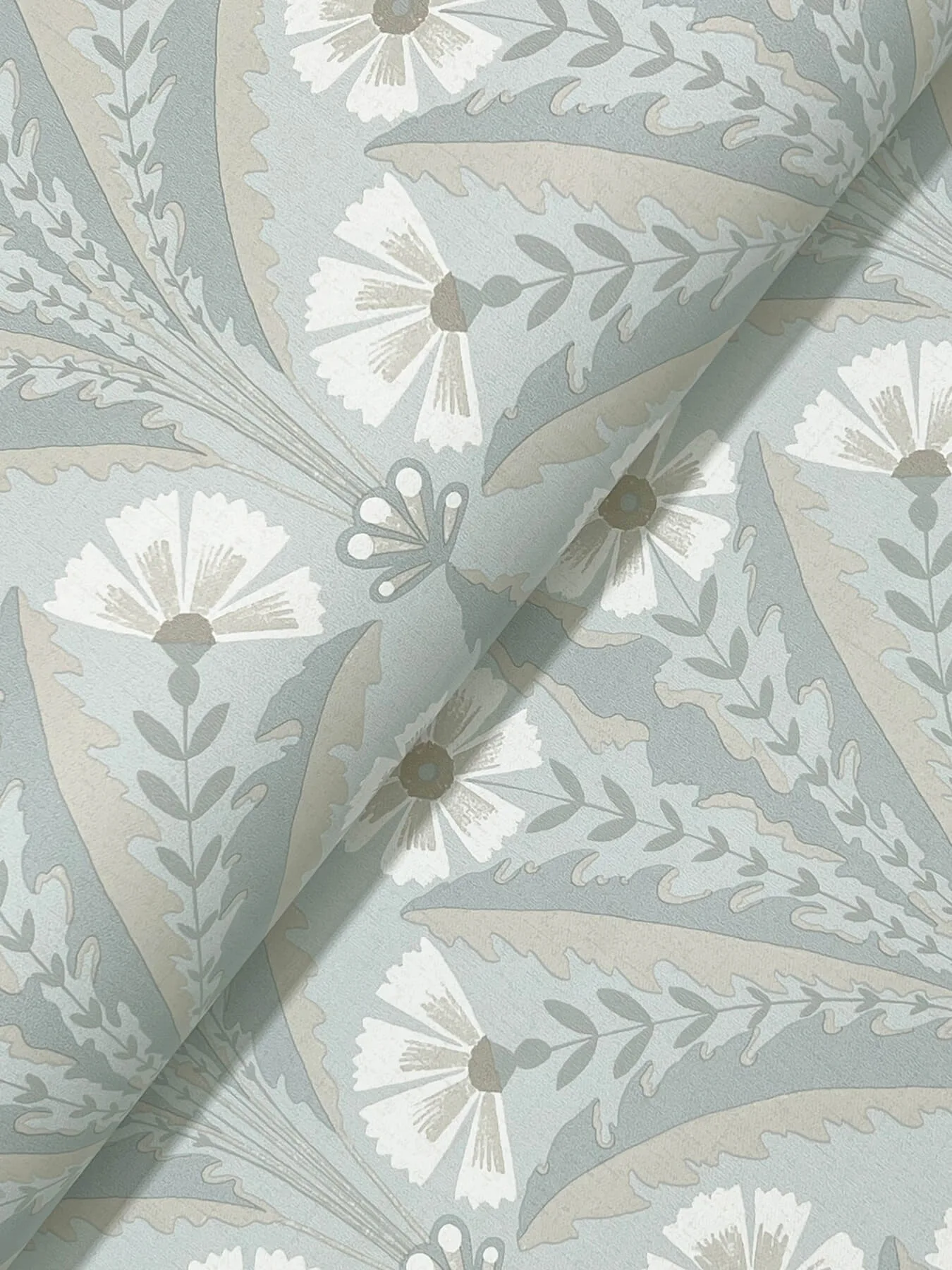 Chesapeake Tap Root wallpaper, color Light Blue, SKU 4169-27602