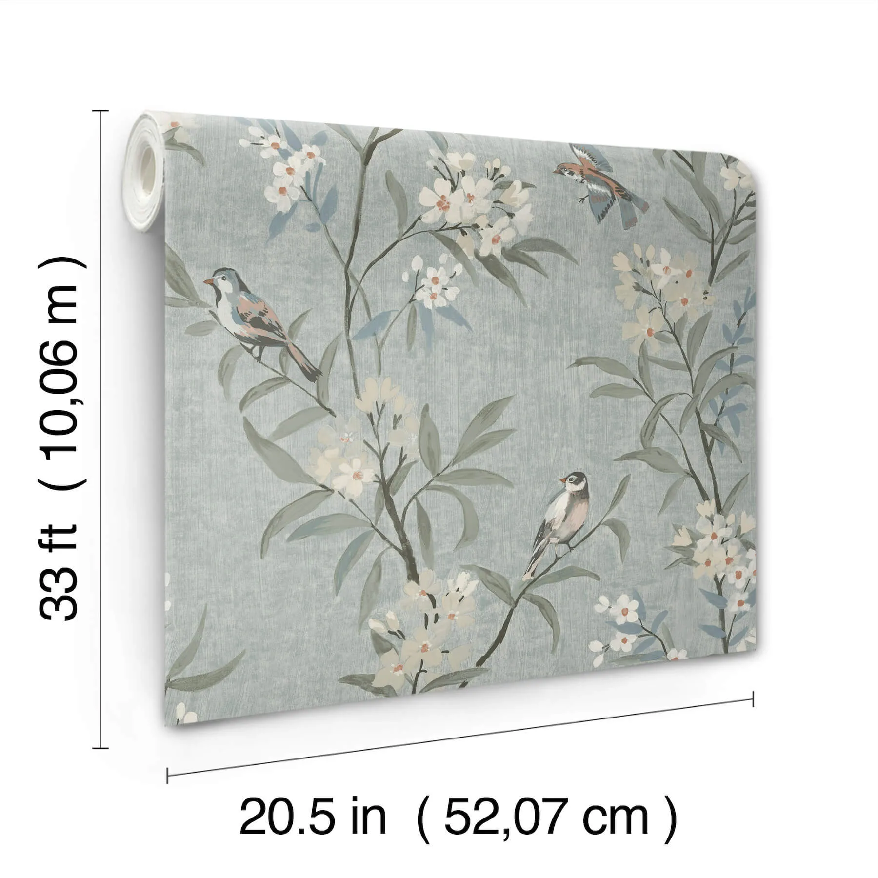 Chesapeake Tea Olive - Blue Wallpaper | Buy Online Chesapeake Tea Olive wallpaper, color Blue, SKU 4169-83139