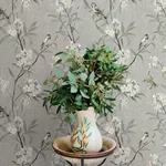 Chesapeake Tea Olive - Gray Wallpaper | Buy Online Chesapeake Tea Olive wallpaper, color Gray, SKU 4169-83141