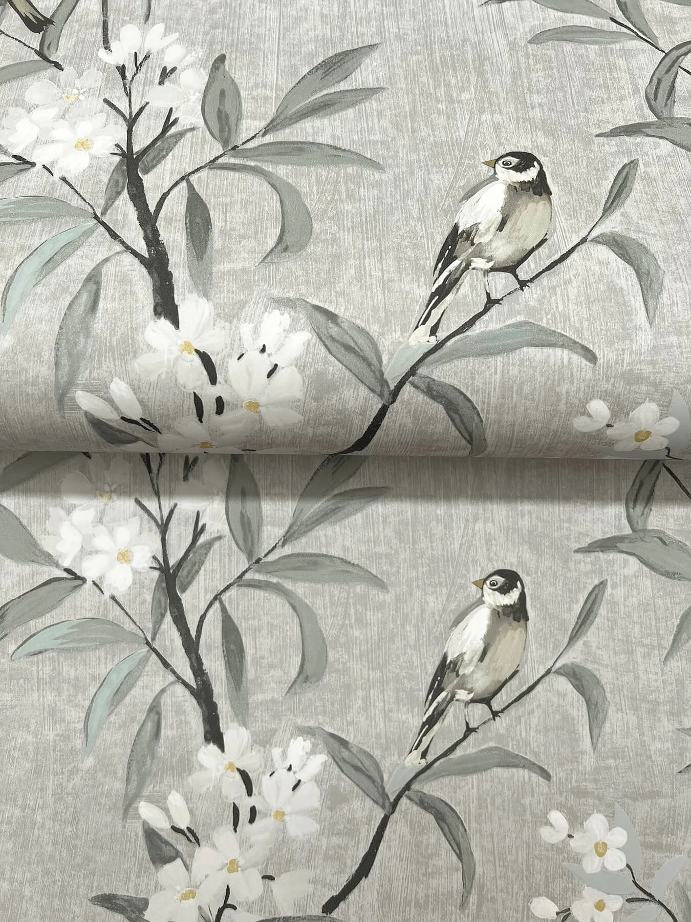 Chesapeake Tea Olive - Gray Wallpaper | Buy Online Chesapeake Tea Olive wallpaper, color Gray, SKU 4169-83141