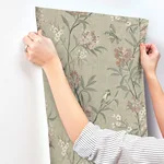 Chesapeake Tea Olive wallpaper, color Green, SKU 4169-83138