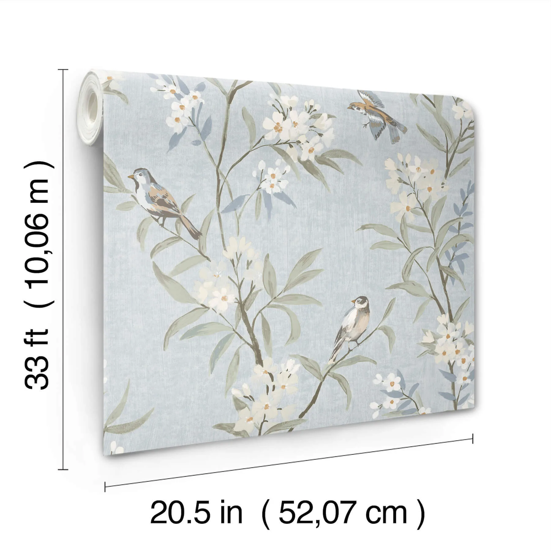 Chesapeake Tea Olive - Light Blue Wallpaper | Buy Online Chesapeake Tea Olive wallpaper, color Light Blue, SKU 4169-83140