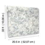Chesapeake Thicket - Blue Wallpaper | Buy Online Chesapeake Thicket wallpaper, color Blue, SKU 4169-83108