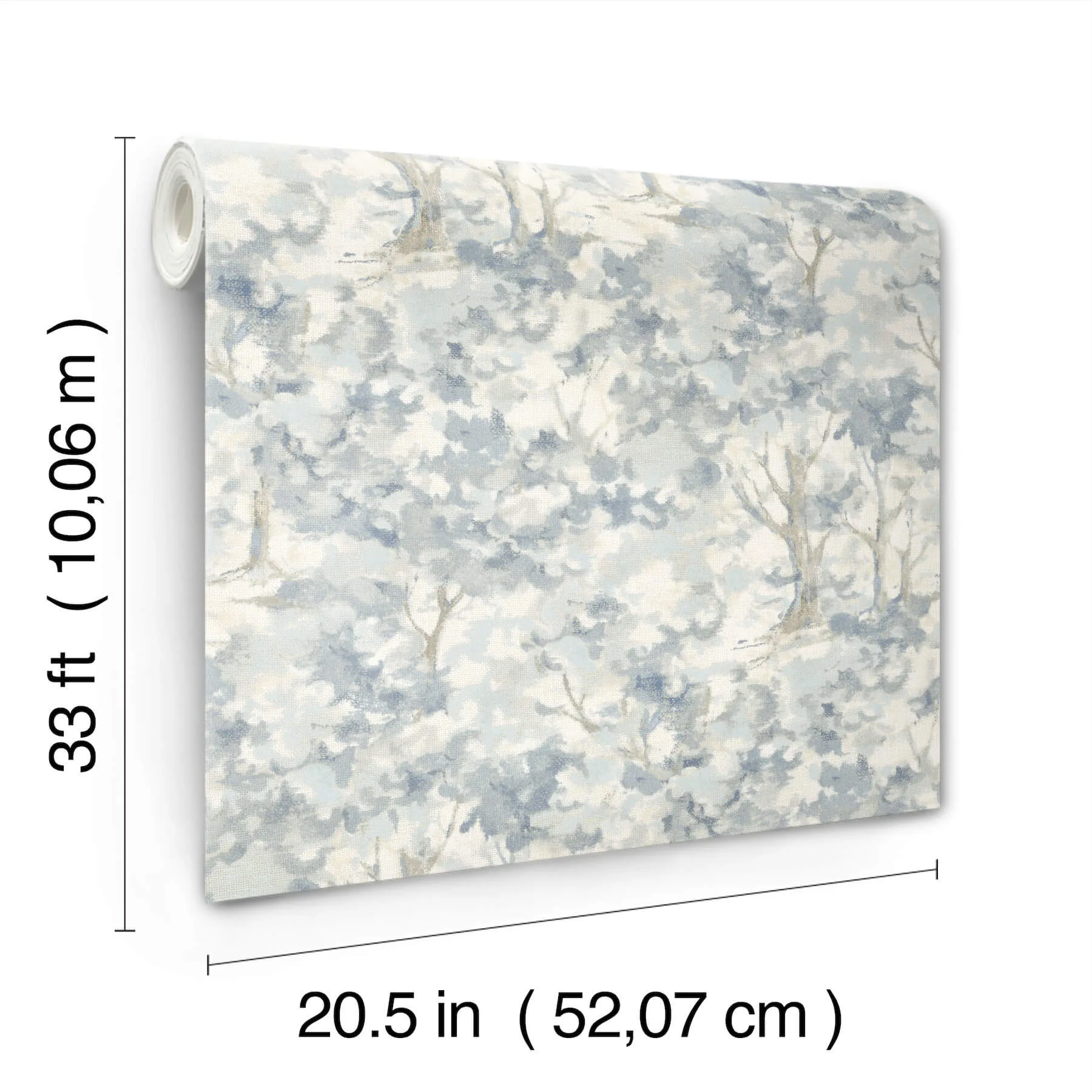 Chesapeake Thicket - Blue Wallpaper | Buy Online Chesapeake Thicket wallpaper, color Blue, SKU 4169-83108